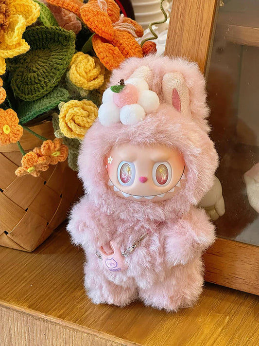 LABUBU Authentic|Handmade Spring Peach Custom Doll