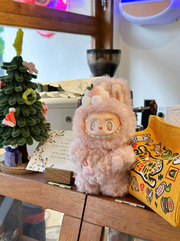 LABUBU Authentic|Handmade Spring Peach Custom Doll