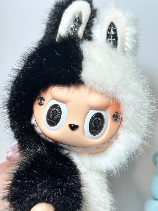 Black&White Labubu(Retrofit Design)