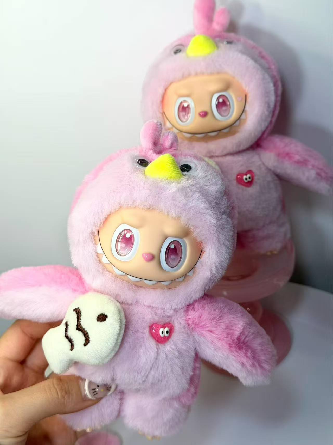 LABUBU Authentic|Handmade×Pink Penguins