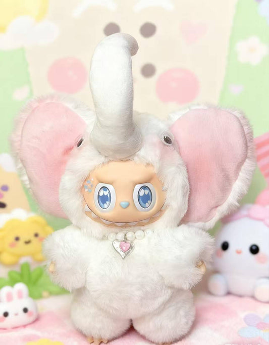 LABUBU Authentic|Handmade×White Ele