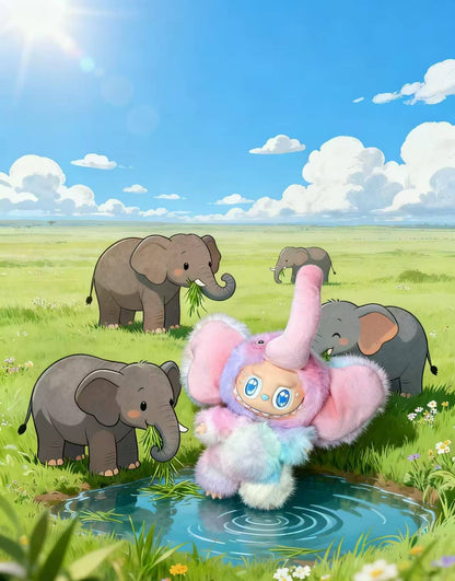 LABUBU Authentic｜Handmade×Pink Ele