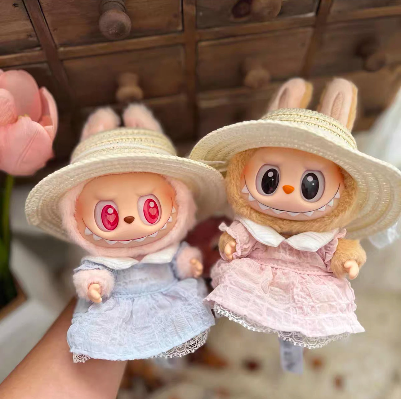 labubu| suspender skirt(Handmade)