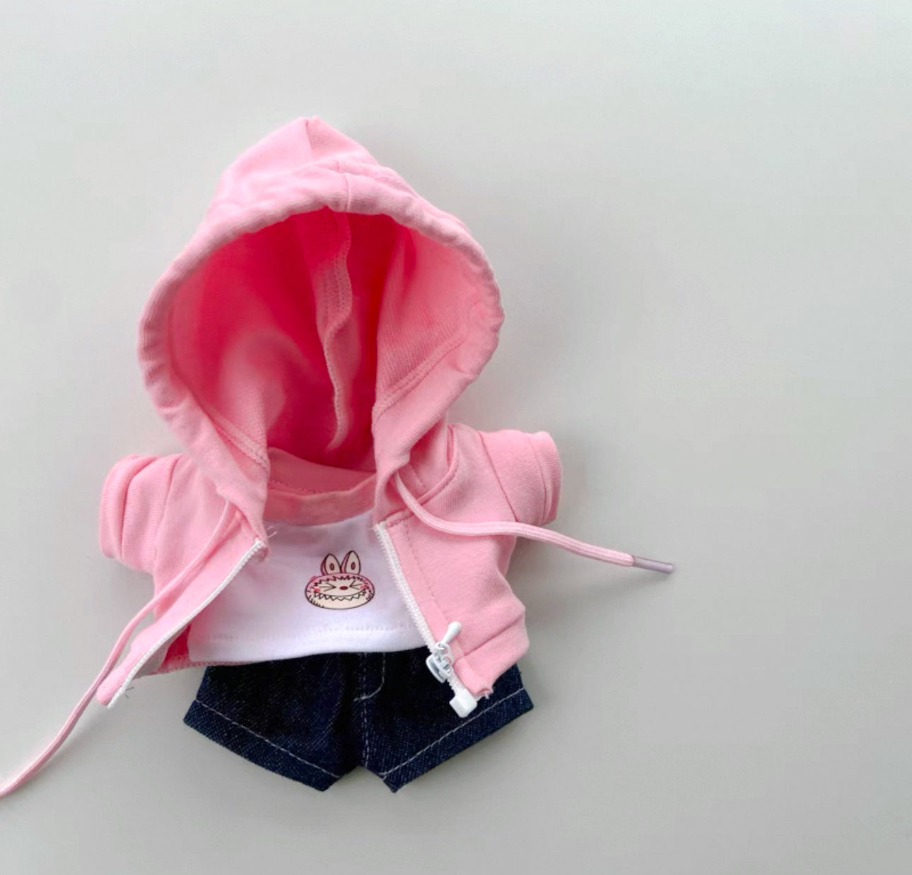 Labubu Hooded Jacket Set(Handmade)