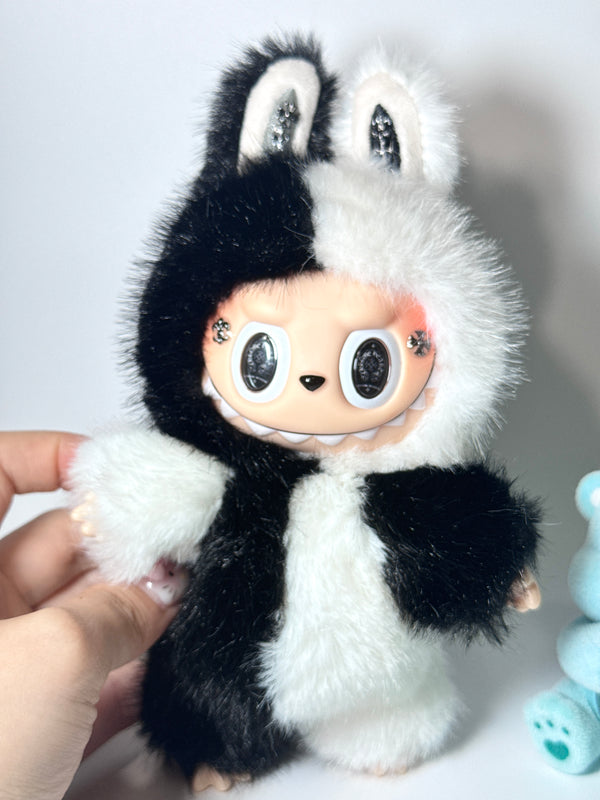Black&White Labubu(Retrofit Design)