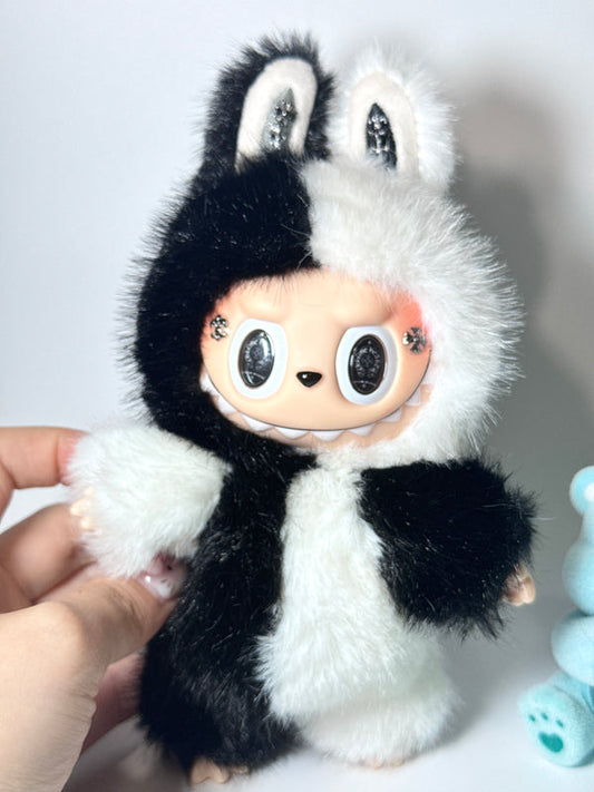 Black&White Labubu(Retrofit Design)