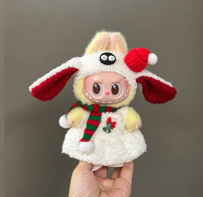 Labubu Christmas Clothes