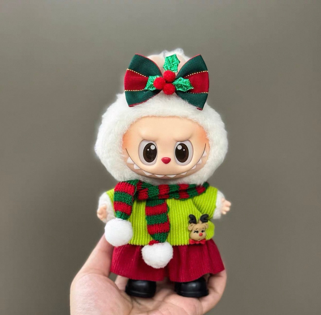 Labubu Christmas Clothes