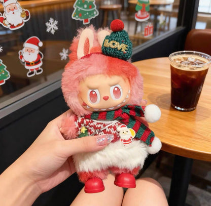 Labubu Christmas Clothes