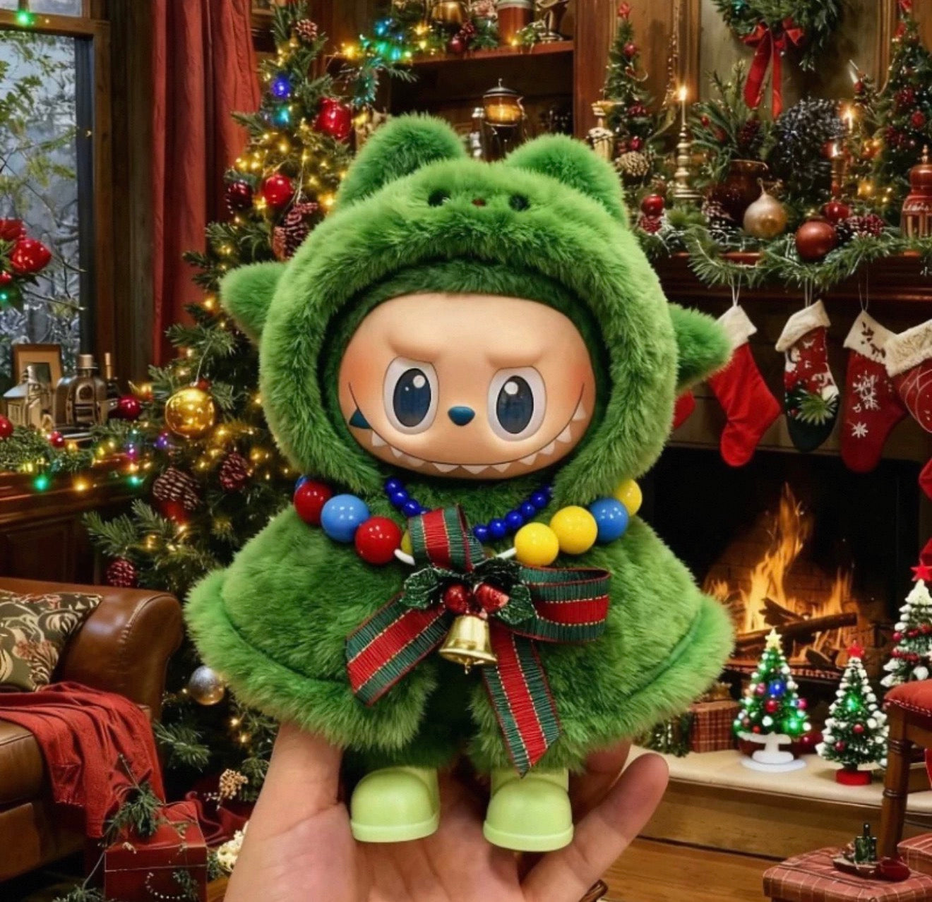 Labubu Christmas Outfits