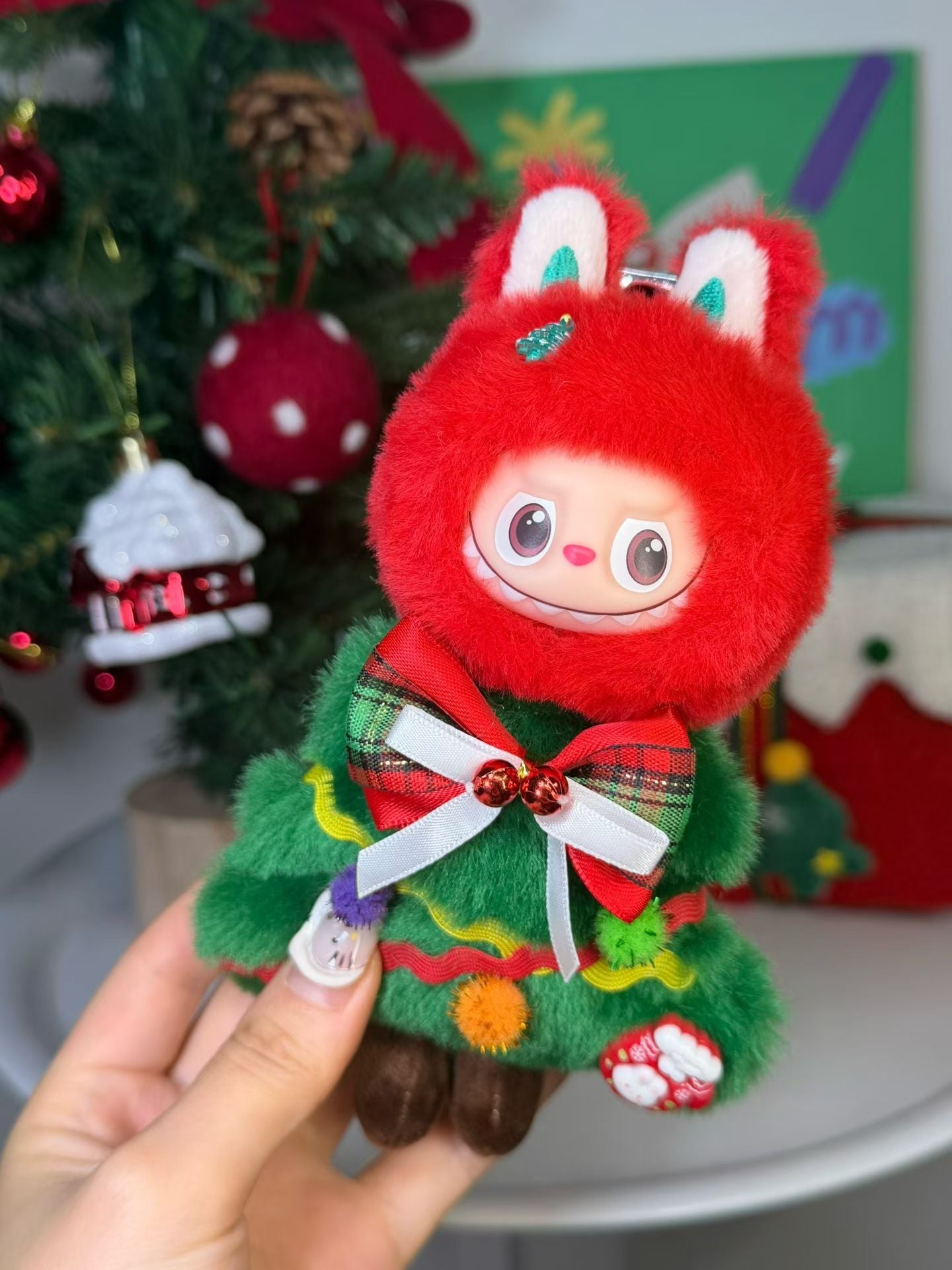 LABUBU Authentic｜Handmade×Christmas Tree