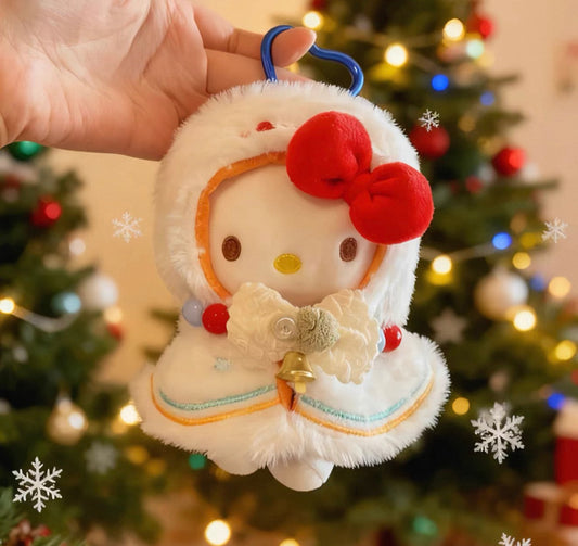 Reindeer Ornament Christmas Tree Plush Keychain(Authentic)