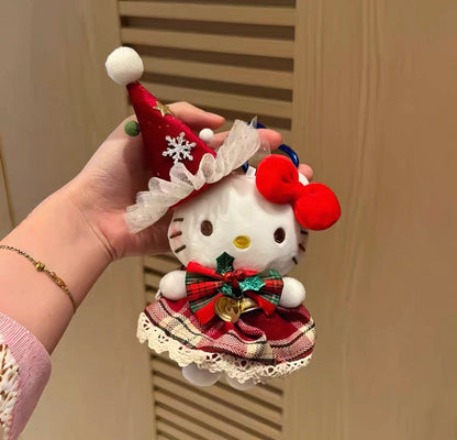 Japan Hello Kitty Santa Claus Keychain(Authentic)