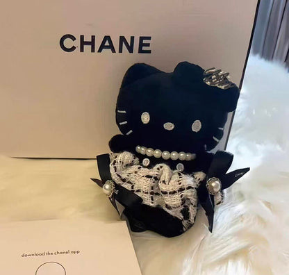 Chanel-style pearl Kitty charm(Authentic)