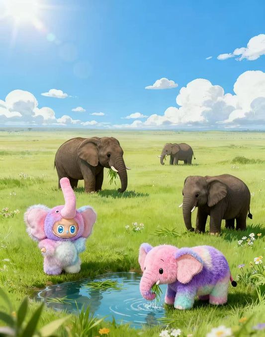 LABUBU Authentic｜Handmade×Pink Ele