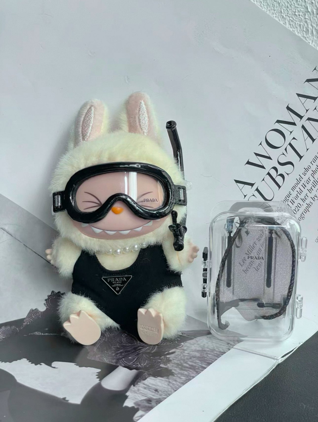 Labubu Diving Swimwear(Handmade)