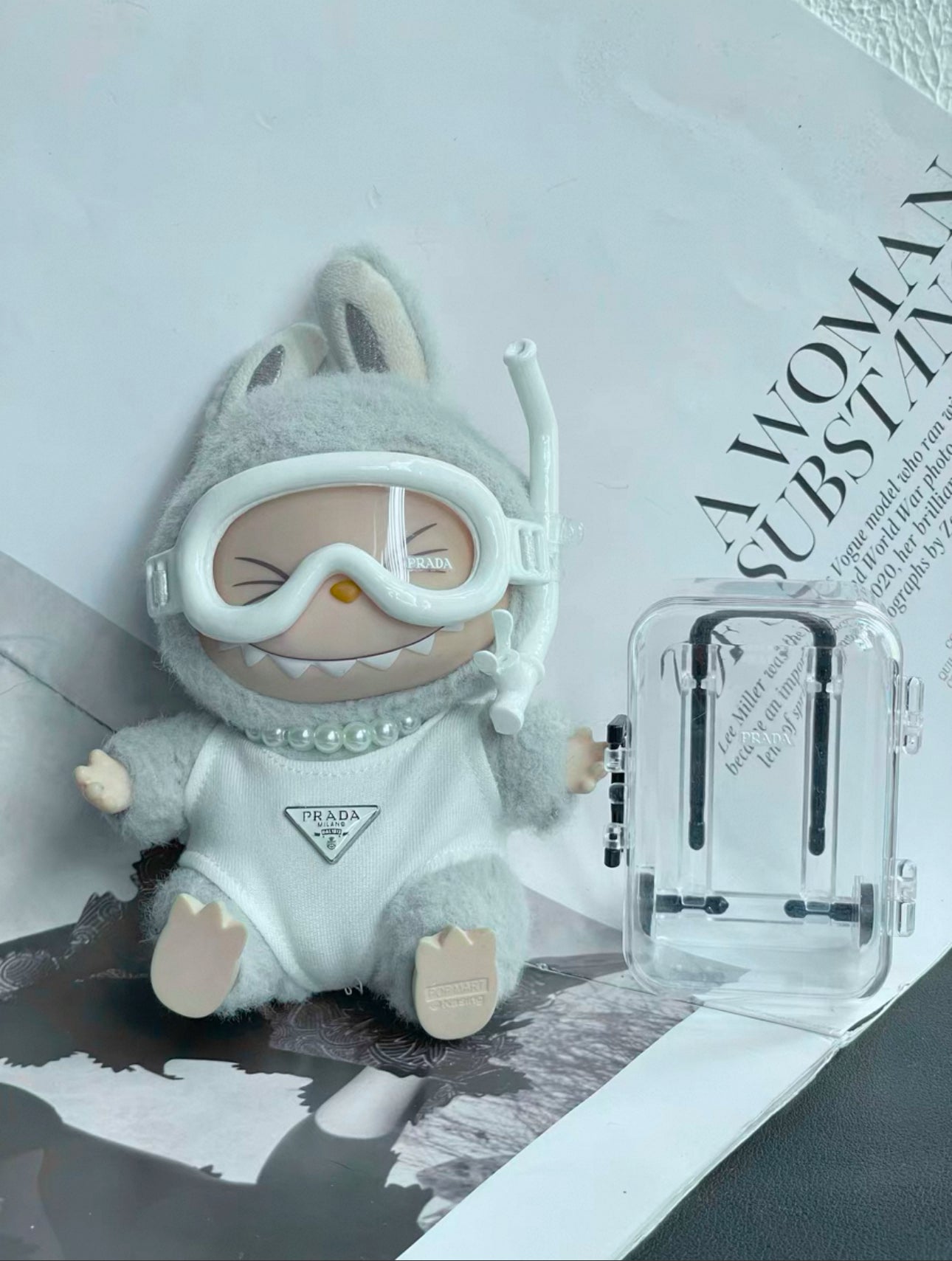 Labubu Diving Swimwear(Handmade)