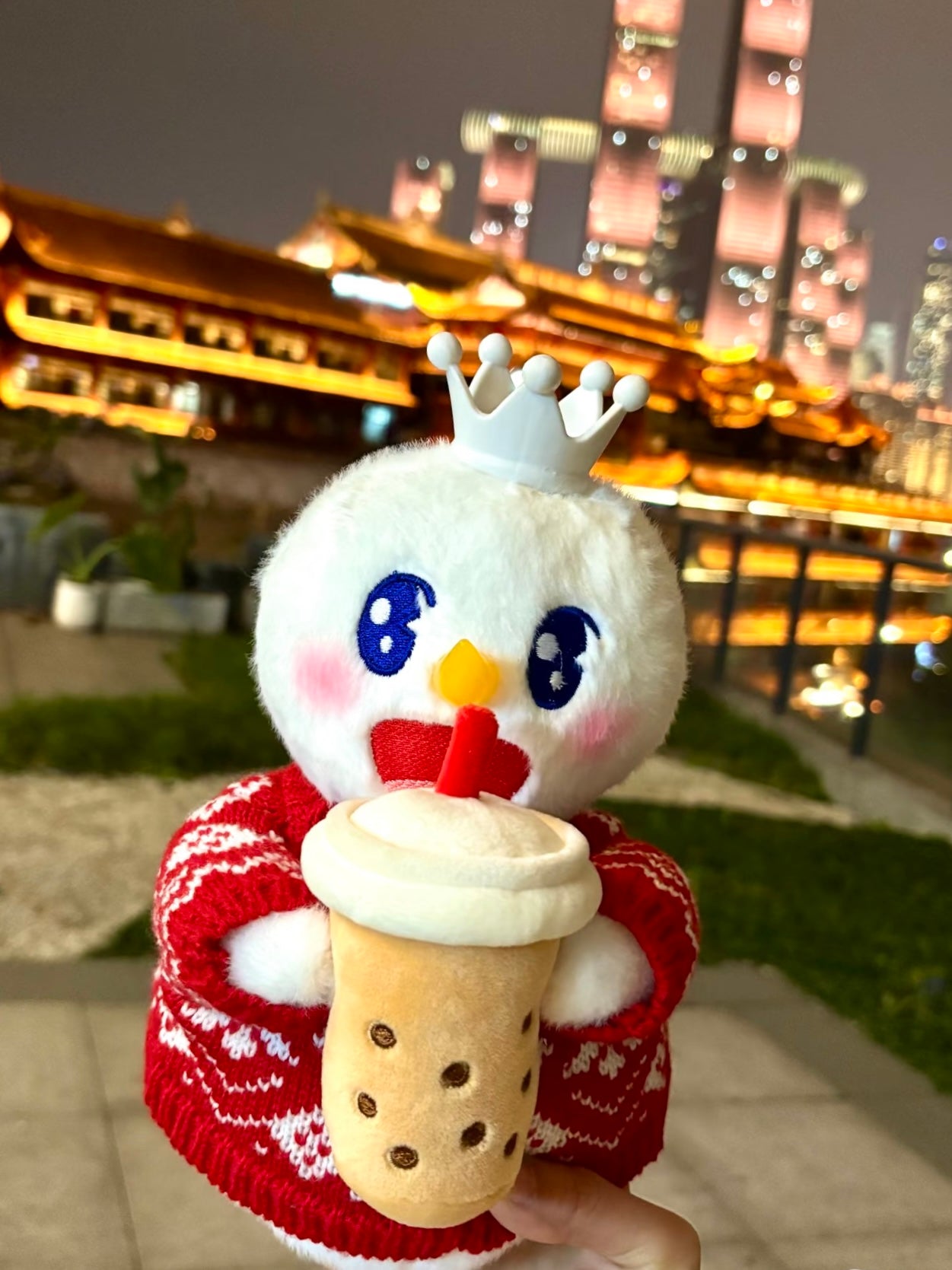 MIXUE Snow King 30cm Plush Toy